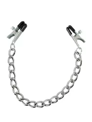 Элегантные зажимы на соски Orion Kette mit Klemmen, 43,5 см, металл, серебристый