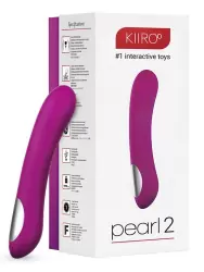 Интерактивный вибратор Pearl 2 для стимуляции точки G – фиолетовый