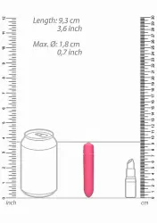 Вибропуля 1 Speed Bullet (розовая)