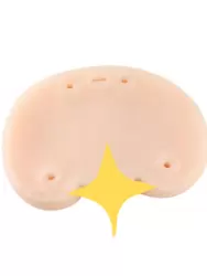 Ягодицы с анусом и вагиной French Lover с вибрацией и голосовым режимом – телесный