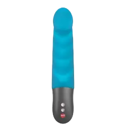 Вибратор Fun Factory Abby, стимуляция точки G, 6 режимов, 4 скорости, медицинский силикон, бирюзовый