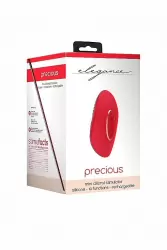 Клиторальный стимулятор Precious (красный)