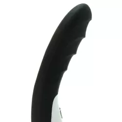 Вибромассажер с электростимуляцией Sizzling Simon рельефный – черный