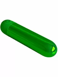 Перезаряжаемая вибропуля Baile Kiwi, 10 режимов, 8 см, зеленая