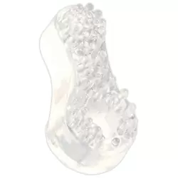 Кольцо на пенис Support Ring Tickler со щетинками – прозрачное