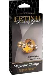 Зажимы на соски Fetish Fantasy Gold на магните