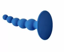 Анальная пробка Pulse синего цвета