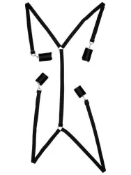 Насадка на пенис 4 Way Arouse с петлей под мошонку и стимулятором клитора