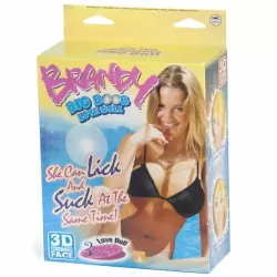 Надувная секс-кукла Brandy Big Boob - телесный