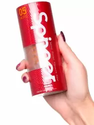 Нереалистичный мастурбатор Tenga Spinner Beads, 13 см, ТПЭ, оранжевый