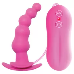 Анальная пробка с вибрацией Tinglers Plug I – розовая