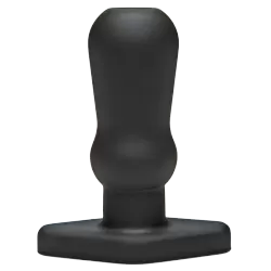 Анальная пробка TitanMen - Open Up полая – черный