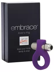 Вибро-кольцо Embrace Lover’s Ring – фиолетовое