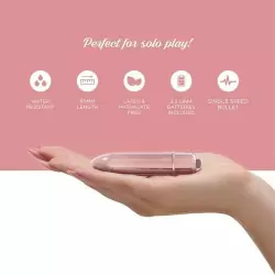 Мини-вибратор So Divine Halo Bullet Vibrator. Золотой