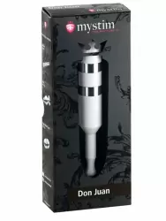 Стимулятор Mystim Don Juan из пластика, белый