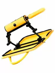 Разогревающаяся секс-машина TOYFA MotorLovers F*ckBag, с пультом Д/У, 36 см