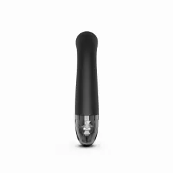 Инновационный вибратор Mystim Right on Ron, с электростимуляцией 10 скоростей, 16,5 см, черный