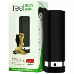 Интерактивный мастурбатор Onyx 2 Romi Rain – черный