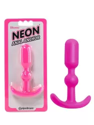 Анальный стимулятор Якорь Neon Anal Anchor – розовый