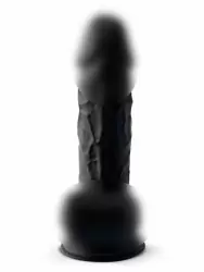 Реалистичный фаллоимитатор SILEXD Model 4, 21,5 см, силикон, черный