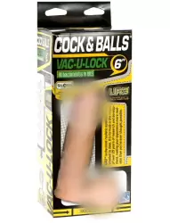 Реалистичный фаллос-насадка Realistic 6\