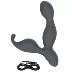 Вибромассажер двойной Lust by Jopen L12 перезаряжаемый – серый