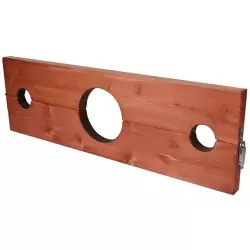 Деревянные колодки АГФ для шеи и рук - красный