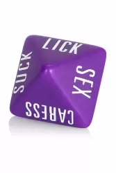 Эротические игральные кости Calexotics Spicy Dice - фиолетовый, розовый