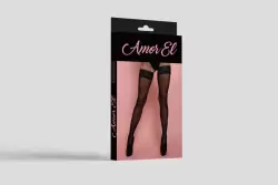 Чулки в мелкую сетку Olio Amor El (S/L)