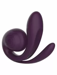 Многофункциональный тройной вибратор SVibe GIZI Pro, 3 мотора, IPX7, фиолетовый