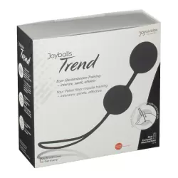Вагинальные шарики Joyballs Trend со смещенным центром тяжести – черный