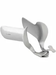 Вагинальный стимулятор-расширитель Vaginalspekulum Sextreme, 11 см, металл