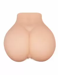 Реалистичный мастурбатор Baile Crazy Bull Promise to Satisfy, вагина-анус догги-стайл, 16 см, 5 скоростей, телесный