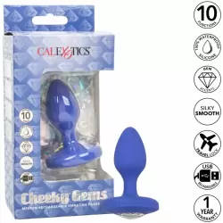Перезаряжаемая анальная вибропробка Cheeky Gems Medium Rechargeable Vibrating Probe