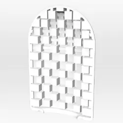 Карманный мастурбатор Tenga Block Edge – белый