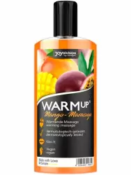 Набор массажных масел JoyDivision WARMup: Зеленое яблоко и Экзотические фрукты, разогревающие, 12 шт по 150 мл