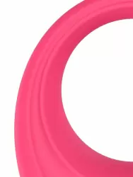 Интерактивное эрекцинное виброкольцо One-DC Leo, 7,5 см, 9 режимов, силикон, розовый