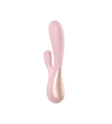 Вибратор Satisfyer Mono Flex с возможностью управления через приложение - розовый
