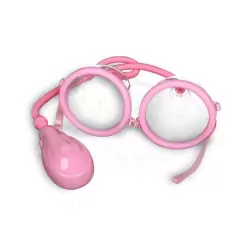 Двойная вакуумная автоматическая помпа для груди Breast Pump – розовый