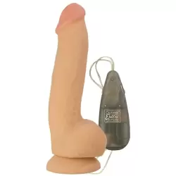 Фаллоимитатор на присоске с вибрацией Max Vibrating Cock & Balls