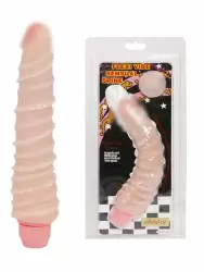 Вибратор-елочка Flexi Vibe Sensual Spine с гибким хребтом – телесный