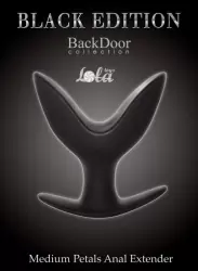 Анальный эспандер Medium Petals Anal Extender средний – черный