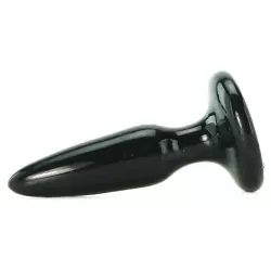 Анальная пробка Jelly Rancher Pleasure Plug - Mini миниатюрная – черный