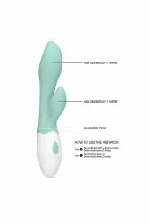 ВИБРАТОР КРОЛИК G-SPOT VIBRATOR - SUNSET (зеленый)