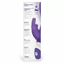 Манящий вибромассажёр-кролик The Rabbit Company The Come Hither Rabbit – фиолетовый