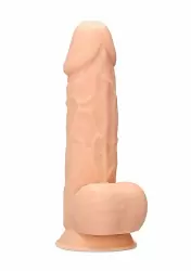 Фаллоимитатор Silicone Dildo With Balls - 21,6 см. 