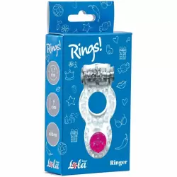 Эрекционное кольцо Rings Ringer white 0114-70Lola