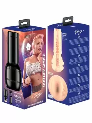 Реалистичный мастурбатор Kiiroo Feel Britney, анатомия реальной актрисы, 22 см, ТПЭ