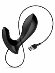 Анальная вибровтулка Nexus Duo Plug Small, 6 скоростей, 7,8 см, черный