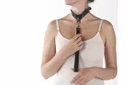 Поводок-петля с карабином (средний)